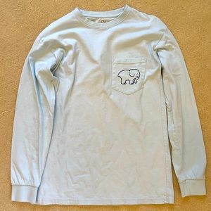 Ivory Ella Ice Blue Long Sleeve Tee